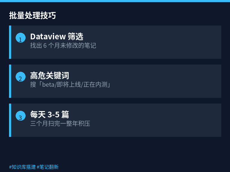 批量处理技巧