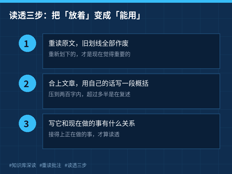 读透三步