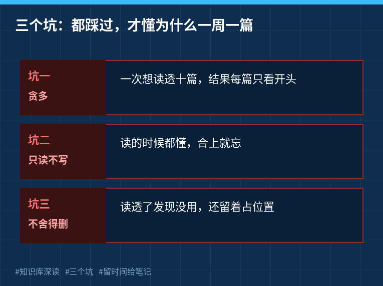 深读的三个坑
